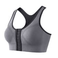 thumbnail image 4 of Sports Bras for Women Adjustable Seamless Comfort Wireless Bralettes Wireless Full Coverage Everyday Bras Black, Size M, 4 of 5
