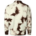 thumbnail image 5 of jjayotai Mens Sweater Tops Clearance Mens Stylish Tie Dye Print Sweaters Chunky Warm Fall Winter Knitted Jumpers Tops Soft Comfy Slim Fit Knitwear Pullover, 5 of 5