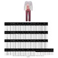thumbnail image 2 of Disfraz Premium Pantalones de manga larga para la familia, traje diario a cuadros con estampado de alce informal (papá XL blanco) Kuymtek Blanco T XL para Unisex, 2 of 5