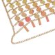 thumbnail image 4 of Cadena para el cuerpo con traje sexy para mujer, cadena para el cuerpo radiante personalizada con lentejuelas de verano (rojo fantasía), 4 of 5