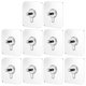 thumbnail image 1 of 10pcs Self Adhesive Screws Stickers Home Wall Hooks Door Hook Kitchen Hooks, 1 of 3