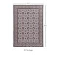 thumbnail image 3 of Contemporary Home Living 2.25' x 3.25' Persian Rosette Lattice Area Throw Rug - Cream and Red, 3 of 8