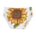 thumbnail image 2 of Ckdifva Sunflower in White Boys Underwear Briefs Cotton Panties Active Stretch Briefs One Pack, 2 of 6