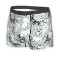 thumbnail image 2 of Balery African Animals Men's Boxer Briefs, Soft and Breathable Cotton Underwear with nylon Waistband-XX-Large, 2 of 9