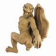 thumbnail image 3 of Design Toscano NG32115 Gaston the Gothic Gargoyle Climber Hanging Statue, Large, 16 Inch, Polyresin, Gothic Stone, 3 of 5