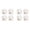 Gold*8, variant on Adhesive Wall Hooks,No Drill Hexagonal Transparent Waterproof Shower Hooks for Bathroom Kitchen,Heavy Duty Hanger Hook for Hanging Coat,Clothes,Robe,Keys & Towels,Home Decor(2.4x2.2")(Gold*4)