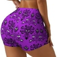 thumbnail image 2 of Haunted Mansion Workout Shorts For Women Scrunch Butt Lifting Yoga Gym Seamless Booty Biker Shorts Large, 2 of 9