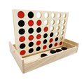 thumbnail image 2 of Juegos de Madera 4 en una Fila JEVERGN Juguetes Familiares Clásicos Madera, 2 of 2
