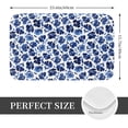 thumbnail image 2 of Kdxio Blue Ink Flowers,16" x 24", Non-Slip Front Door Mats,Outdoor Welcome Mat Washable, 2 of 9