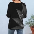 thumbnail image 6 of jjayotai Plus Size Womens Long Sleeve Shirts Round Neck Floral Printed Basic Tees Classic Fitted Tunic Tops Casual Fashion Dressy Clothes, 6 of 6
