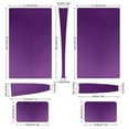 thumbnail image 3 of Skin Sticker for PS5 Slim Standard PS5 Pro Disc Digital Edition Console and Controllers Decals for Playstation 5 (Dark Purple Gradient ,PS5 Pro Standard), 3 of 5