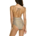 thumbnail image 2 of SHANI SHEMER womens  Melissa One-Piece, XS, Brown, 2 of 3