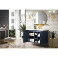 thumbnail image 3 of James Martin Vanities 39.5" Single Vanity Cabinet, Azure Blue w/ White Glossy Composite Countertop, 3 of 5
