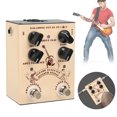 thumbnail image 4 of Caja DI, Pedal De Efecto De Guitarra Acústica De Carcasa De Aleación De Aluminio De Larga Vida útil 4.7 X 3.7 X 1.5In Portátil Para Rendimiento Al Aire Libre Para Club De ANGGREK Otros, 4 of 8
