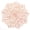 Rose Gold, variant on Vinyl Placemats Sets of 4 Non-Slip Washable Heat Resistant Round PVC Table Mats for Morden Kitchen Dining Table Wedding,Sliver