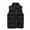 Black, variant on Lixiuxyad Womens Zip Up Puffer Vest Stand Collar Sleeveless Padded Jacket Coat Black
