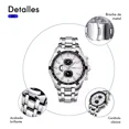 thumbnail image 3 of Reloj De Cuarzo Para Hombre Curren Modelo 8023 Silver White Color del bisel Blanco, 3 of 8