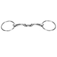 thumbnail image 2 of O  Horse Bits, Stainless Steel Horse Snaffle Fine Workmanship  for Training, 2 of 8