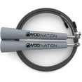 thumbnail image 6 of WOD Nation Blazing Fast Gray Speed Jump Rope for Endurance Workout, Boxing, MMA, Martial Arts (Includes Carrying Bag & Spare Cable), 6 of 9