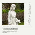 thumbnail image 4 of 12" x 9" Abstract Human Figure Sculpture, Modern Art for Home Decor, Indoor/Outdoor Decoration, 4 of 7