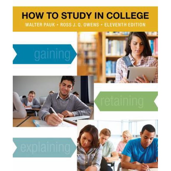Pre-Owned How to Study in College (Paperback) 1133960782 9781133960782