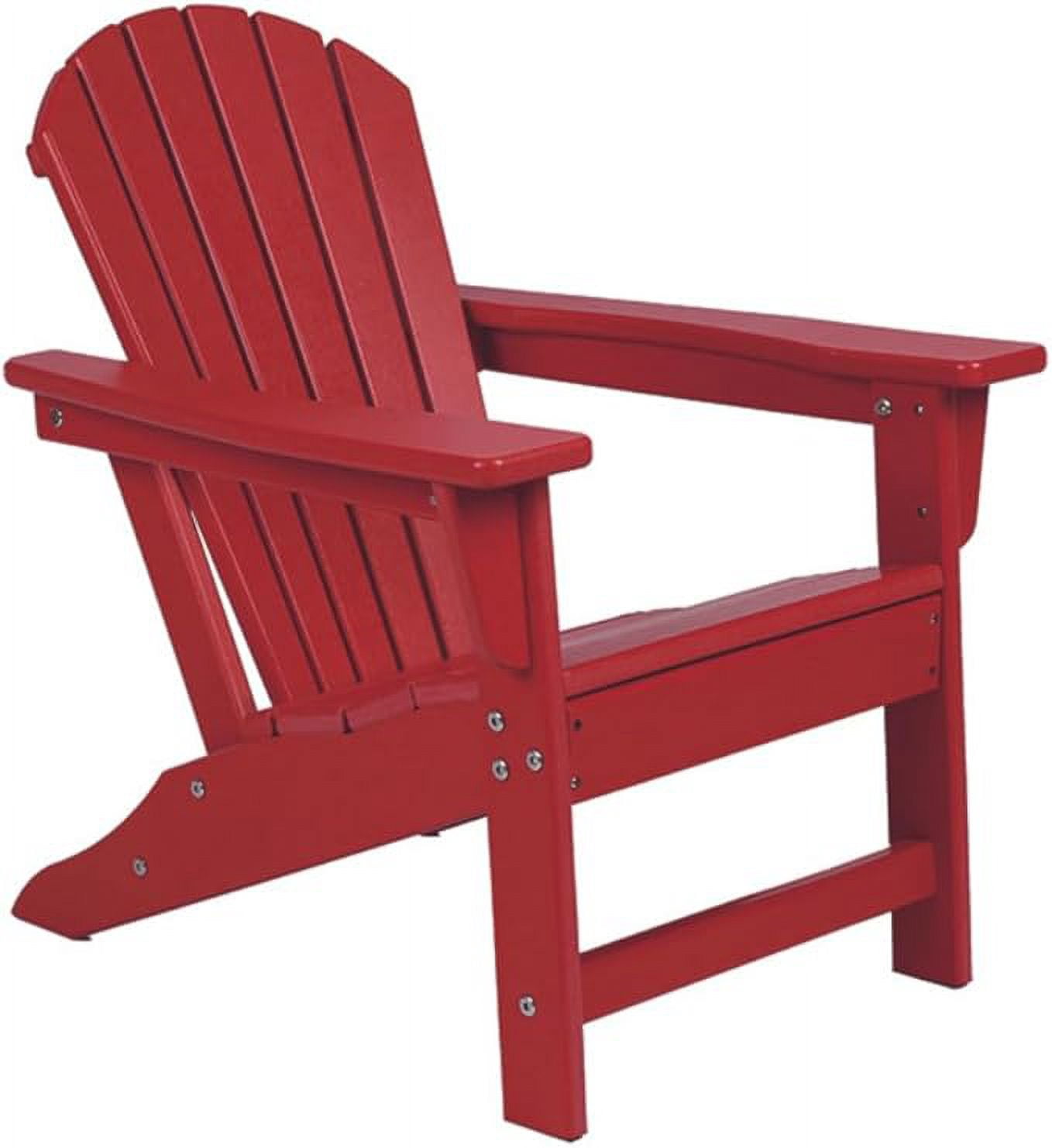 NewTechWood Child Adirondack Chair in Ruby Red