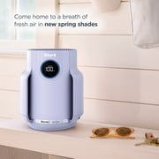 Shark NeverChange Air Purifier, Compact Pro, HEPA Filter, CleanSense IQ, Anti-Allergen, 250 Sq Ft, HP070 Lilac