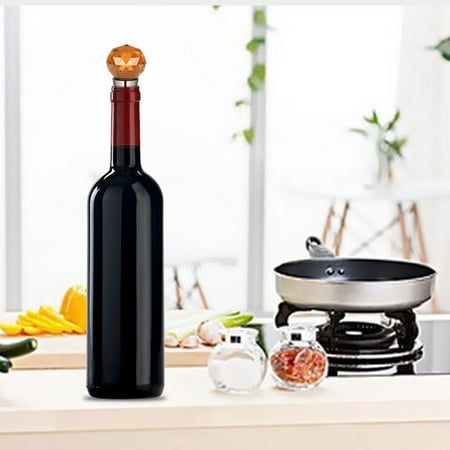 

Diamond Stainless Steel Champagne Stopper Sparkling Bottle Plug Sea