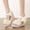 White, variant on AXXD Black Wedge Sandals for Women New Summer Thick-soled Sandals For Bohemian Heels Lace Fish Mouth Bow Sandals For Women
