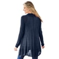 thumbnail image 2 of Woman Within Plus Size Lightweight Open Front Cardigan Sweater, 2 of 5