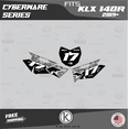 thumbnail image 3 of Kalair GFX Graphics Kit for Kawasaki KLX140R (2019+) Cyberware Series, 3 of 5