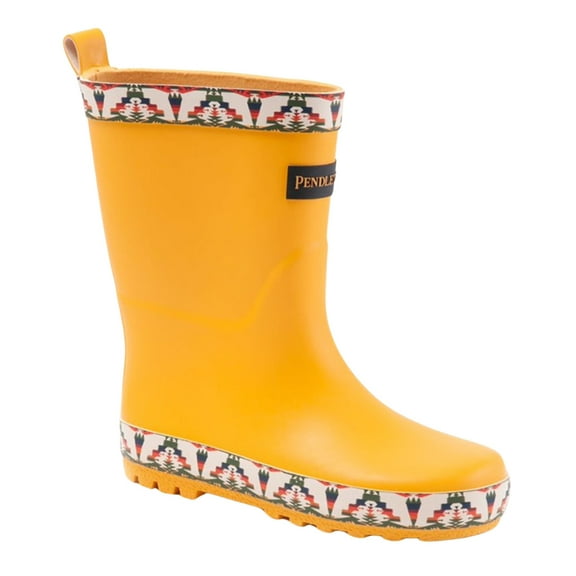 Pendleton Girls' Tucson Rain Boot Round Toe Yellow 13 D