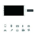 thumbnail image 7 of SPRING PARK Mini Mobile Phone Type-C Male to USB Female OTG Adapter Converter Connector, 7 of 7
