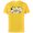Yellow, variant on Logo Classic Heroes Vehicles and Villains - Short Sleeve Cotton T-Shirt for Adults - Customized-Yellow