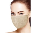 thumbnail image 2 of Minjewel Lace Face Mask for Adults Decorative - Breathable, Soft, Fashionable, Lightweight, Comfortable, Perfect for Daily Use, Party, Wedding,B, 2 of 3