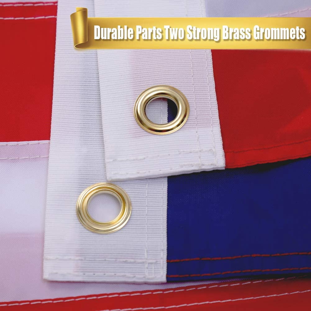 American Flag 6x10 American Flag Outdoor Heavy Duty,Longest Lasting  6x10 American Flag Embroidered Stars Flags,Us Usa Flag 6x10 Stitched Stripes Outdoor American Flags Nylon