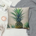 thumbnail image 2 of GOSMITH  Pineapple Pillow Cover,Decorative Throw Pillow Pineapple Top Pillow Cases Outdoor Indoor Covers for Home Sofa Couch, 2 of 5