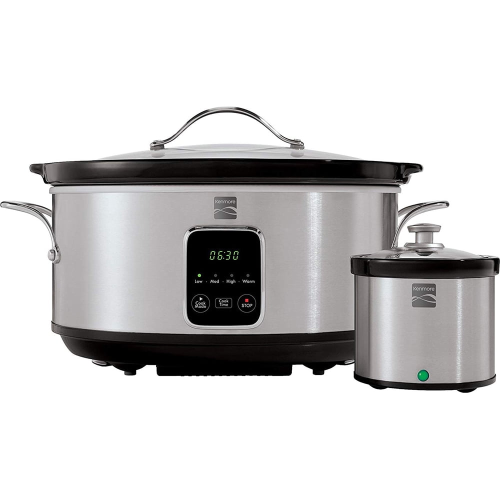 Kenmore Slow Cooker w Dipper 7qt SS