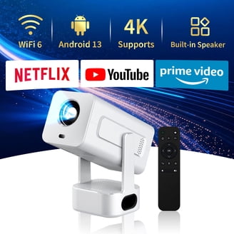 VIDOKA Projector with WiFi and Bluetooth, 8000L Full HD Projector