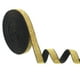 thumbnail image 1 of Cintas Elásticas de Costura Brillantes, Cinta Elástica de Estiramiento de 0.6" x 5 Yardas para Cinturilla de Manualidades DIY (Borde Negro Dorado), 1 of 6