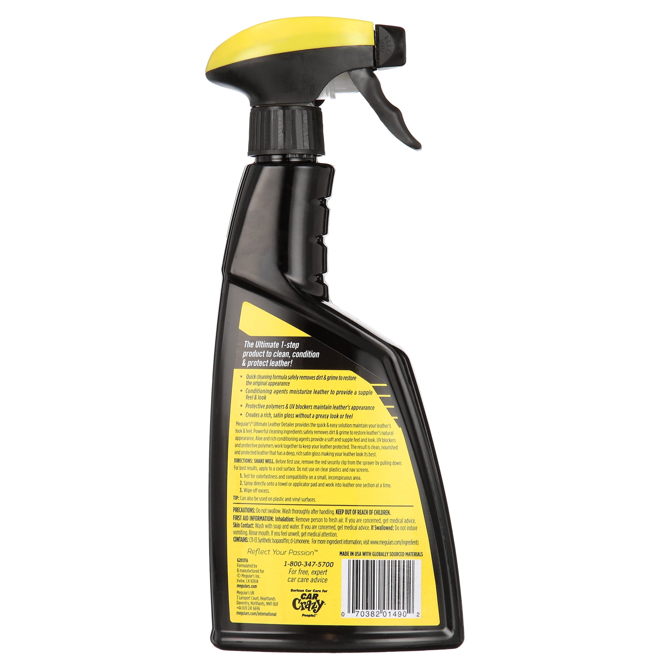 (3 pack) Meguiar’s Ultimate Leather Detailer