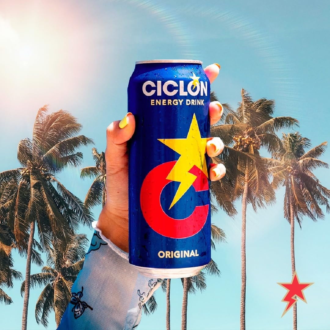 Ciclon Energy Drink Original Cans 10 Fl Oz (24 Cans)