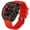 Red, variant on Findtime Designer Watches for Men Causal Quartz Dress Wrist Watch Unique Rectangle Dial White Wristwatch with Digital Analog Dual Time Display Countdown