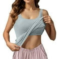 thumbnail image 1 of Women's Seamless Bralette Tank Top With Built In Cups, 1 of 4