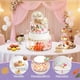 thumbnail image 3 of Soporte para tartas rellenable de 3 niveles de acrílico con 2 luces LED decorativas, 3 unidades de soporte para tartas, soporte para tartas, mesa de postre, caja expositora para cumpleaños, bodas y, 3 of 7