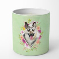 Carolines Treasures CK4299CDL Eastern German Shepherd Soy Candle 10 oz Decorative Gift Scented Soy Candles for Home