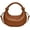 Brown, variant on Crescent Purses for Women Cute Y2k Shoulder Crossbody Bag Small Dumpling Totes Handbag Vegan Leather Clutch Satchel