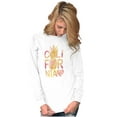 thumbnail image 3 of California Love Cute Pineapple Heart Women Plus Size Long Sleeve Graphic Tee Brisco Brands 2X, 3 of 5