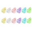 thumbnail image 1 of 12PCS Miniature Alpaca Mini Resin Glow Alpaca Figurines Luminous Tiny Animal Ornaments Micro Landscape Garden and Home Decor, 1 of 2