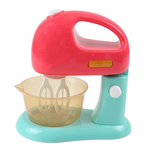 Mini Kitchen Playset Blender Mixing Appliance w/ Lights Kid Toy